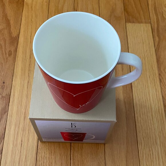 Ellen Degeneres Mug LOVE Crafted by Royal Doulton LONDON Porcelain New in Box - Picture 2 of 10